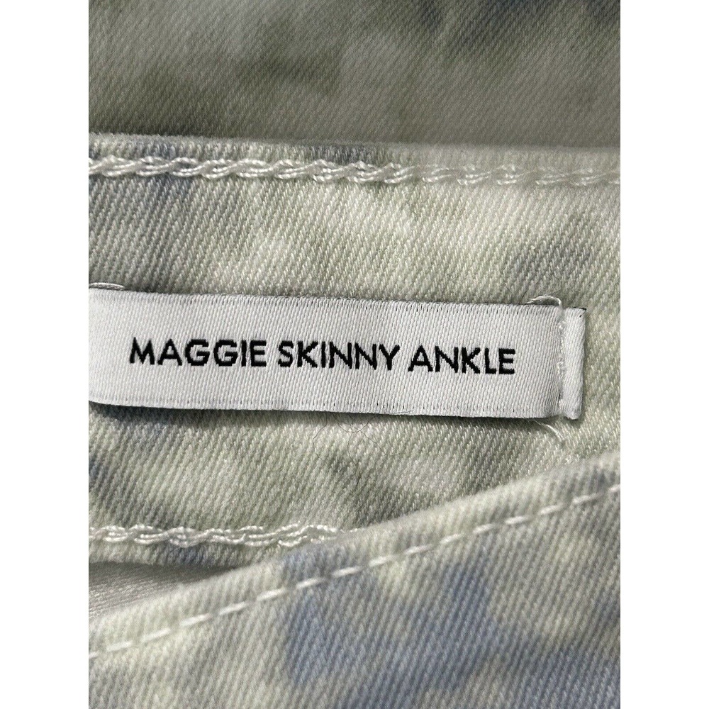 Skinnygirl Maggie Women’s Skinny Crop Jean Capri Cloud Dancer Stonewash New 12 - Picture 6 of 11